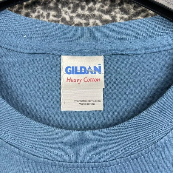 Vintage Reno Street Thunder Shirt Men Large Gildan Short Sleeve Deadstock New - Picture 3 of 7